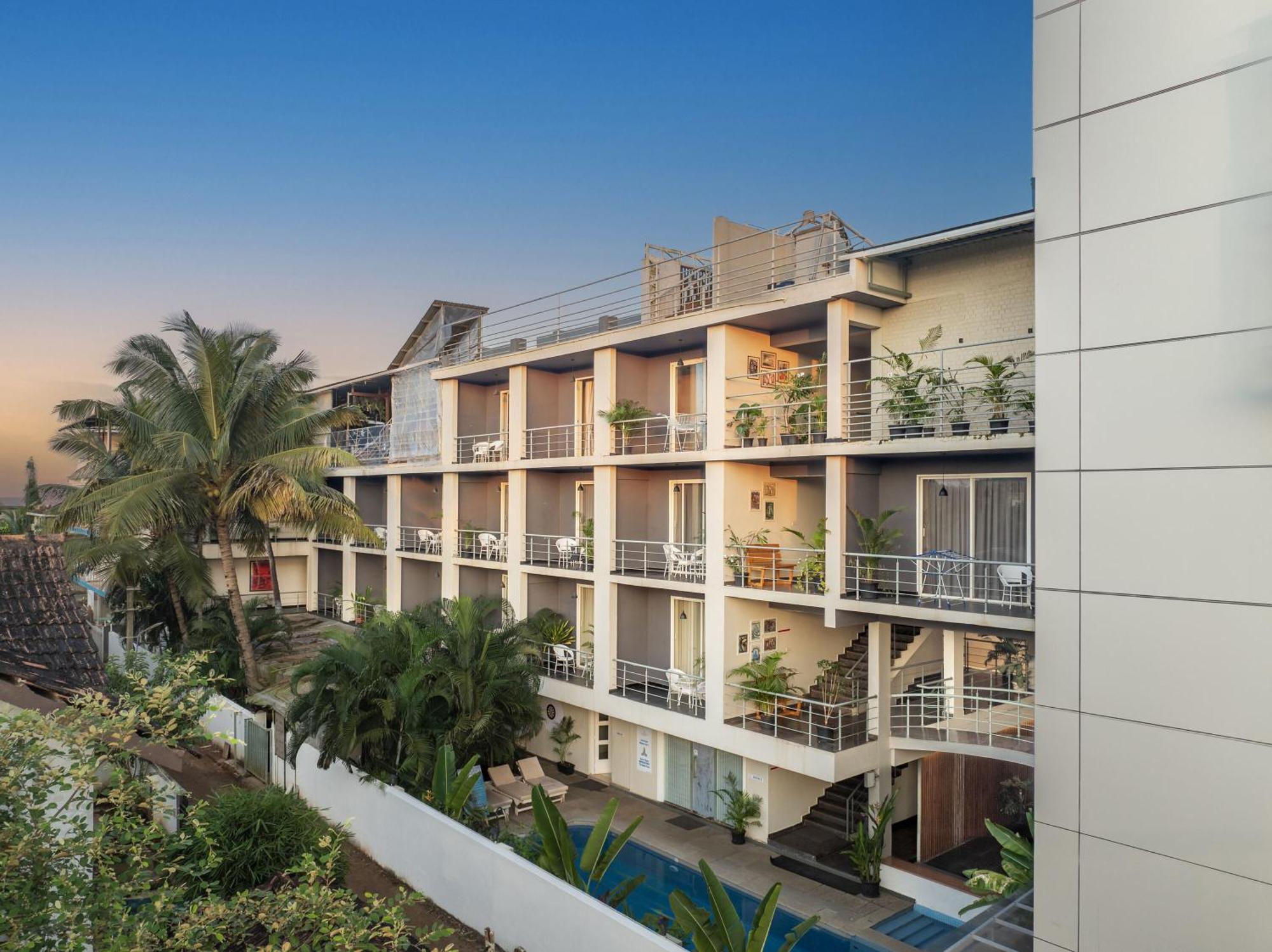 Echor Samara Morjim Goa Sea View Restro Hotel Exterior photo