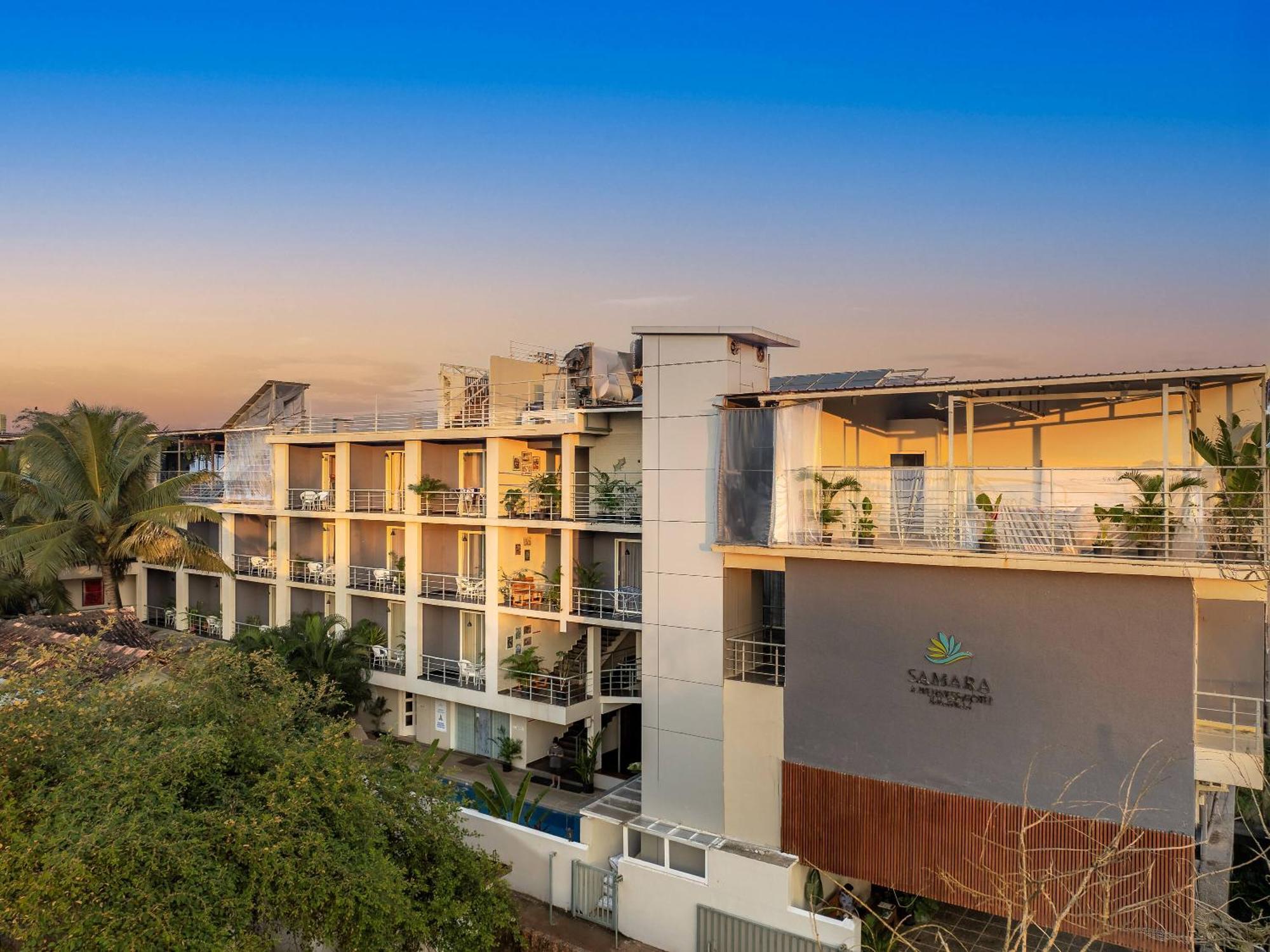 Echor Samara Morjim Goa Sea View Restro Hotel Exterior photo